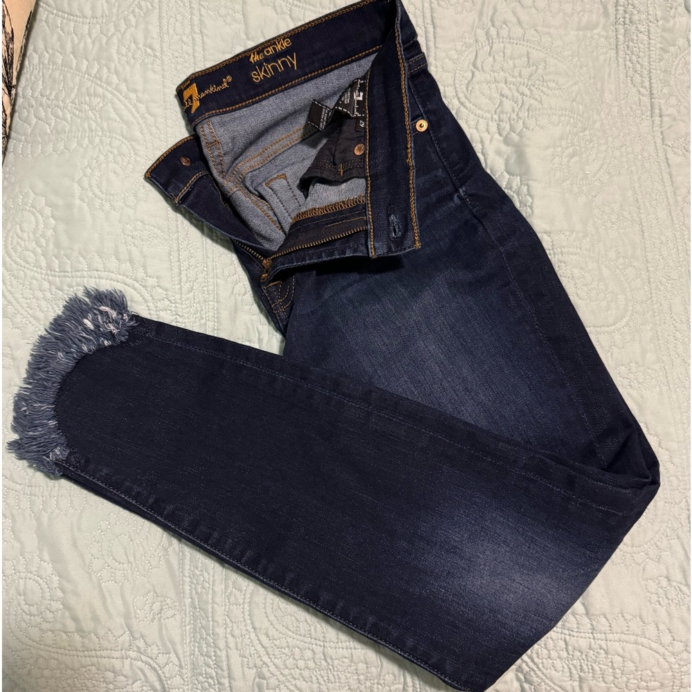 7 For All Mankind The Ankle Skinny Jean 29